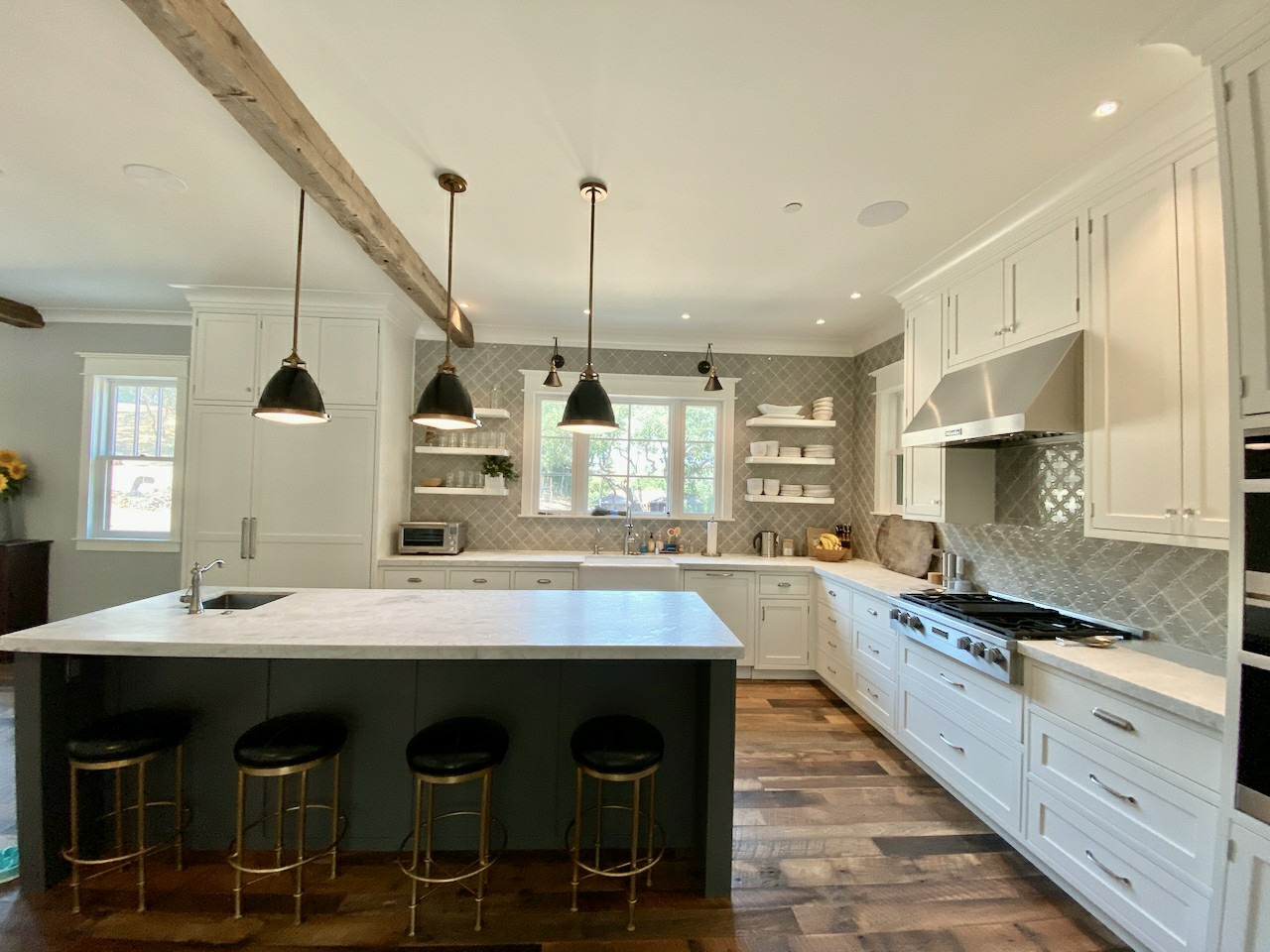 Refinished kitchen by Pucci Painting