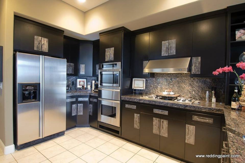 Refinished kitchen by Pucci Painting